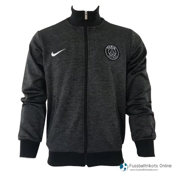 Paris Saint Germain Sweatjacken 2017-18 Grau Marine Fussballtrikots Günstig